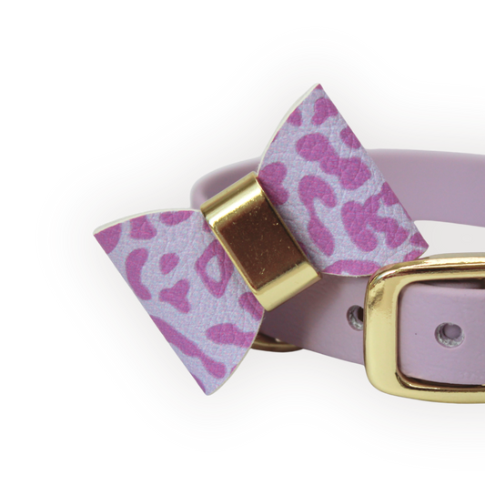 Paws & Bows - Cheetah Chic Purple