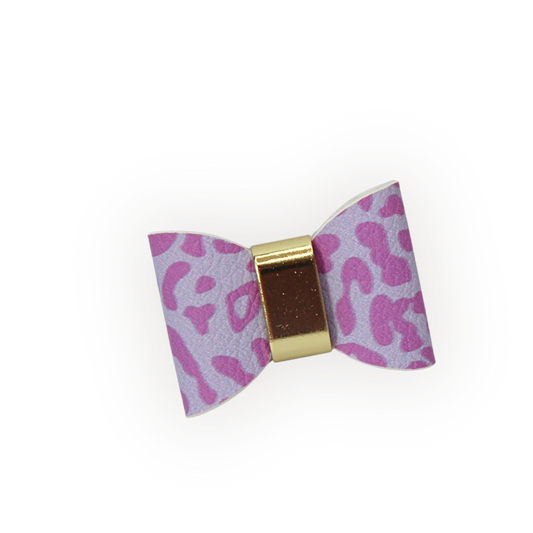 Paws & Bows - Cheetah Chic Purple