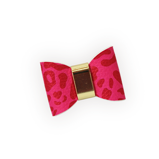 Paws & Bows - Cheetah Chic Pink