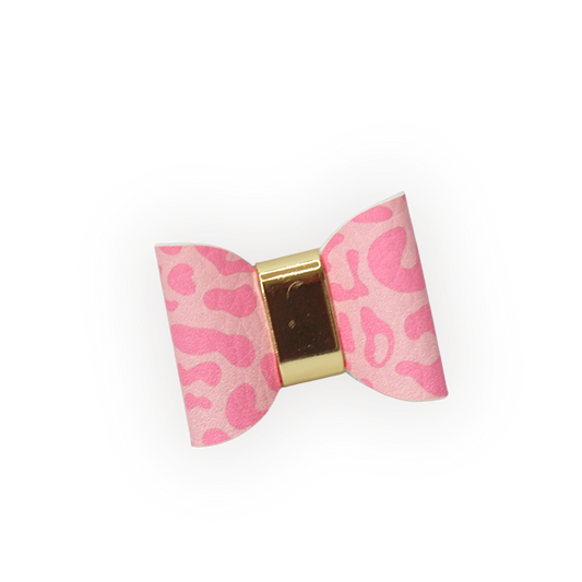 Paws & Bows - Cheetah Chic Blush